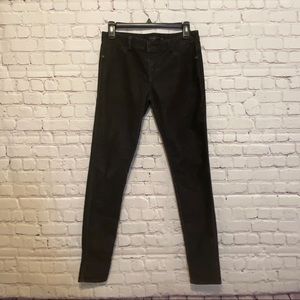 Sanctuary Black Cordouroy Skinny Jeans Size 0/25